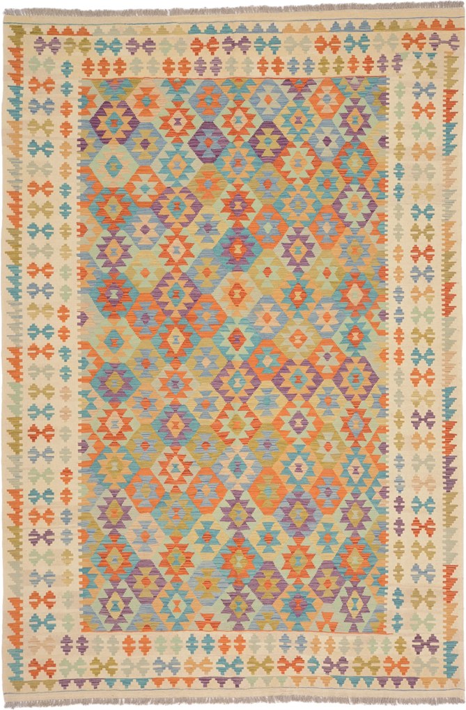 Kilim Tappeto orientale 300 x 200 (Afghanistan) Annodato A Mano