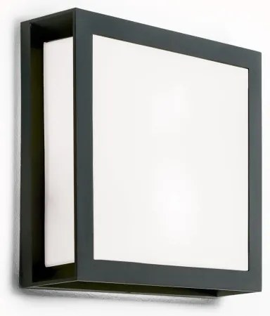 Orion - Lampada da esterno HENRY 2xE27/15W/230V 26x26 cm IP44 antracite