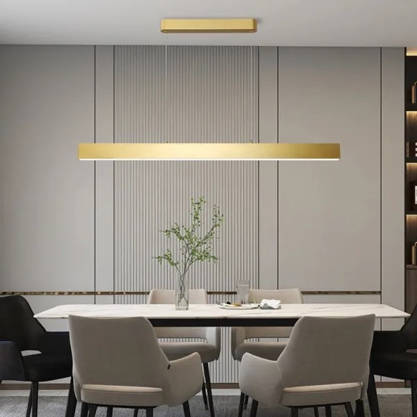 Brilagi - Lampadario LED a sospensione con filo SLEEKLINE LED/40W/230V 3000/4500/6000K oro