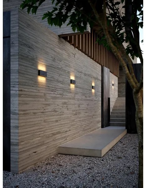 Nordlux - Applique a LED da esterno KINVER LED/10W/230V IP54 nero