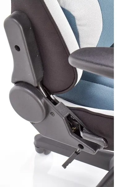 Sedia da ufficio KODA grigio chiaro/celeste