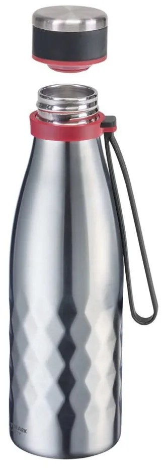 Bottiglia da viaggio grigio chiaro, in silicone, 550 ml Viva - Westmark