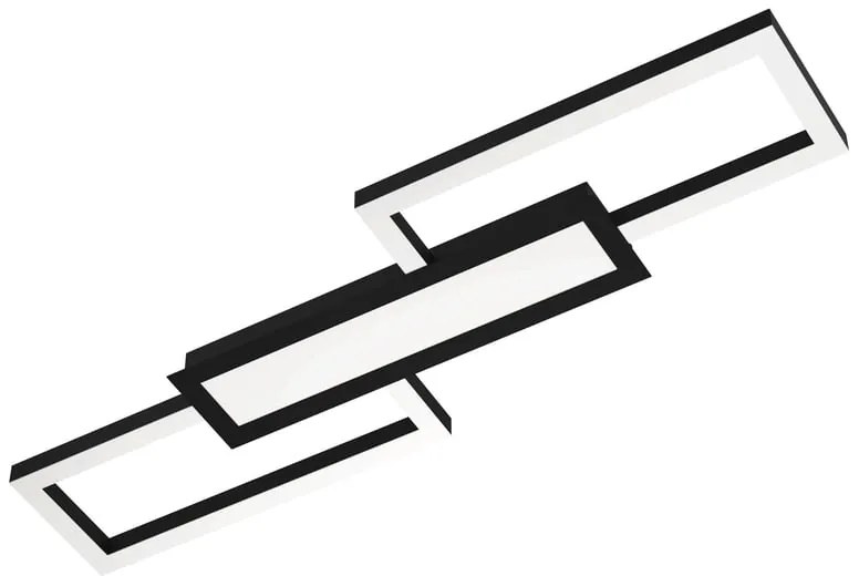 Plafoniera LED Monirote nero IP20 bianco naturale, 4450 lumen EGLO