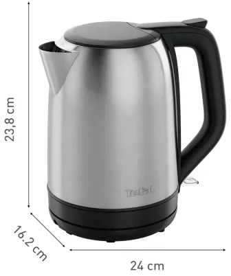 Tefal - Bollitore SUBITO 1,7l 2400W/230V acciaio inossidabile/nero