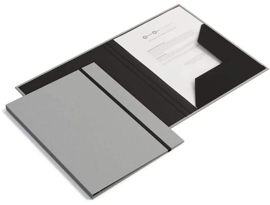 Organizer in cartone per documenti Paulina Paper Laminate A4 – Bigso