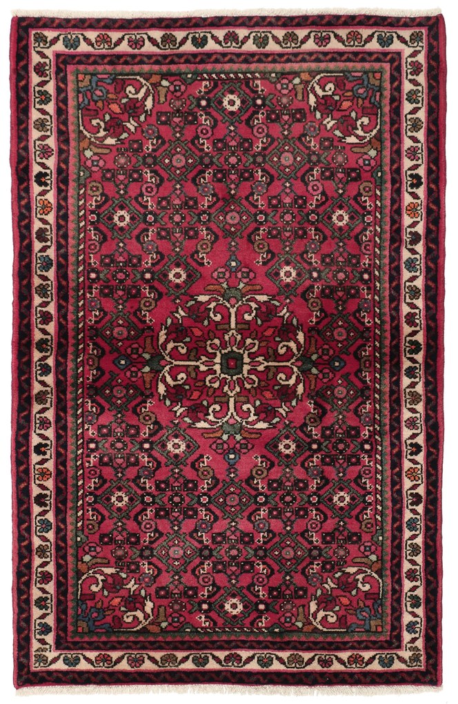 Hamedan Tappeto 160x110 (Iran) Annodato A Mano