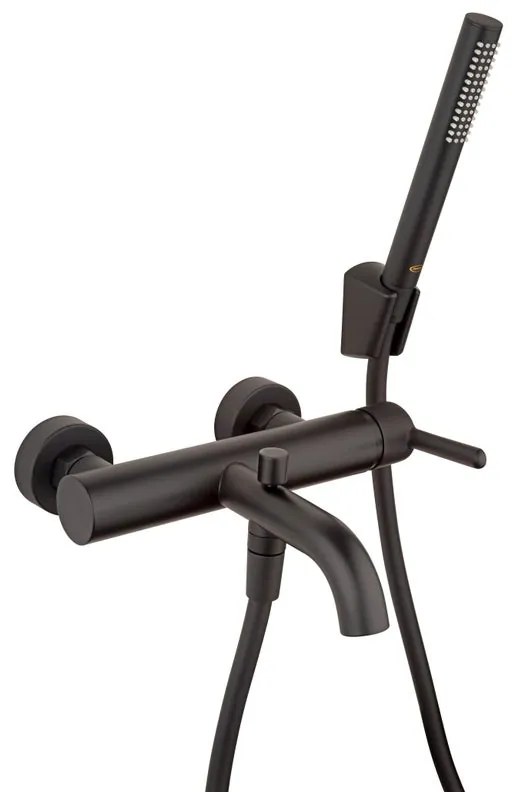 Rubinetto per vasca Baleno per muro nero JACUZZI RUBINETTERIA