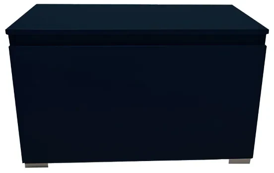Cassa Panca con cassettone in legno 81 cm BLU