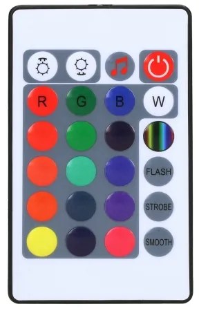 Solight WL914 - Lampada da parete LED RGB, 3,7 V 1200 mAh