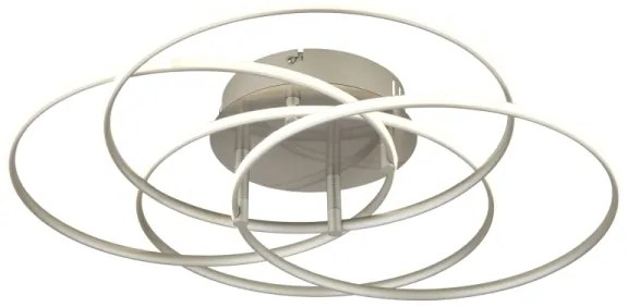 Globo 67355-55N -Plafoniera LED KOMBOS LED/55W/230V diametro 51,5 cm cromo opaco