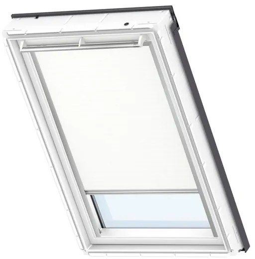 Tenda per finestra da tetto oscurante, manuale VELUX DKL PK06 1025S L 94 x H 160 cm bianco