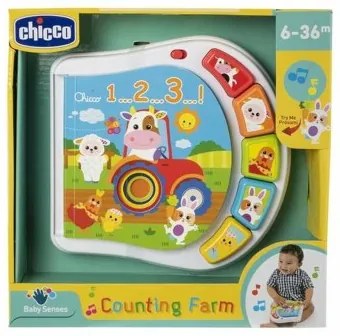 Giocattolo Interattivo per Bambini Chicco Counting Farm 19 x 4 x 19 cm