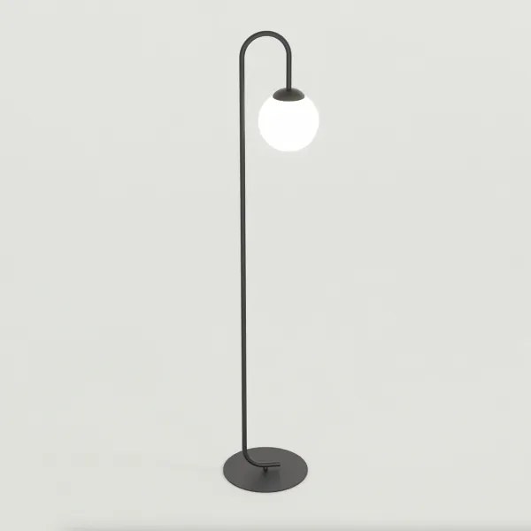 Lampada da terra FLOR 1xE14/10W/230V nera