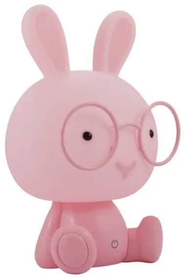 Lampada piccola LED notturna per bambini LED/2,5W CONIGLIO rosa
