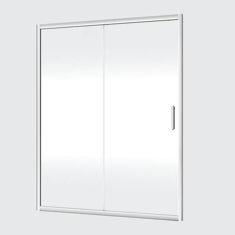 Kit vetro per doccia ad apertura scorrevole Easy L 140 x H 190cm, Sp. 6 mm serigrafato
