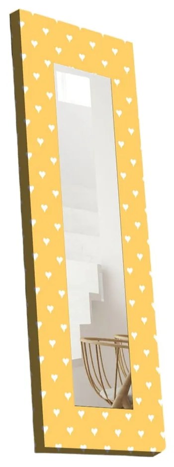 Specchio da parete con cornice in legno 40x120 cm - Wallity