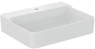 Ideal Standard Conca T382301 Lavabo Da Appoggio 60x45 monoforo Senza Troppo Pieno Bianco