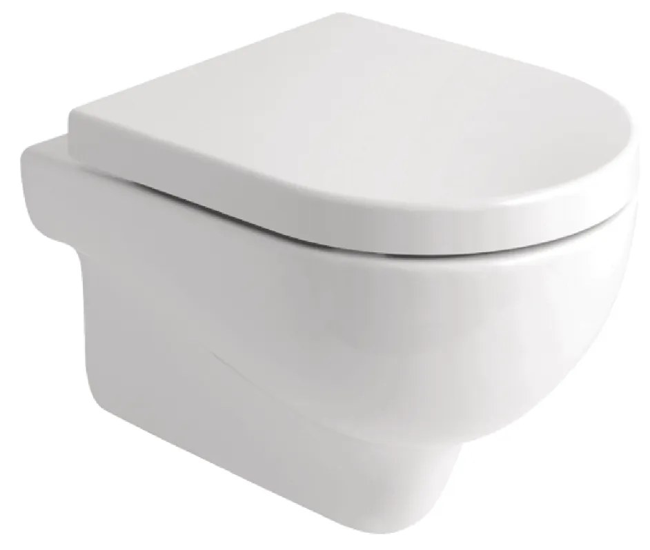 Wc Sospeso Azzurra Ceramica "Mini Nuvola" Bianco Lucido