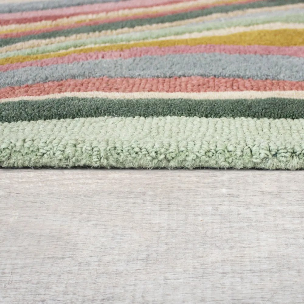 Tappeto in lana tessuto a mano 200x290 cm Abstract Flow - Flair Rugs