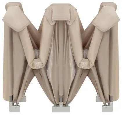 Lionelo - Box per bambini FLORENCE Beige Sabbia