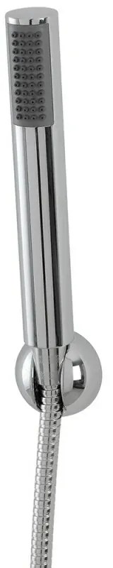 Doccino monogetto tondo in abs cromato