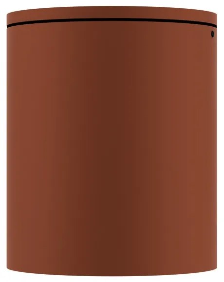Applique da soffitto Cilindrica PAR30 IP54 in Alluminio e Vetro - Corten Colore del corpo Bianco