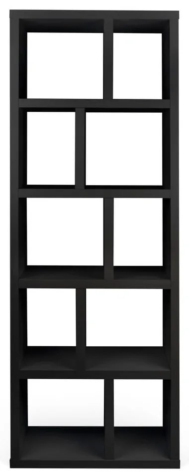 Libreria nera 70x198 cm Berlin - TemaHome