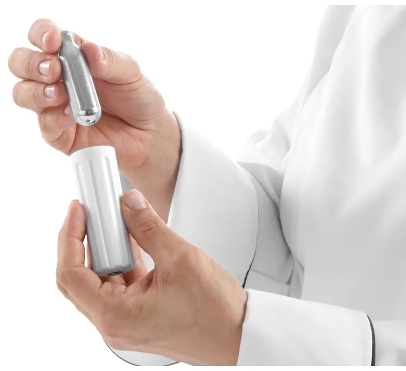 Bottiglia per panna montata in alluminio bianco, 500 ml Kitchen Line - Hendi