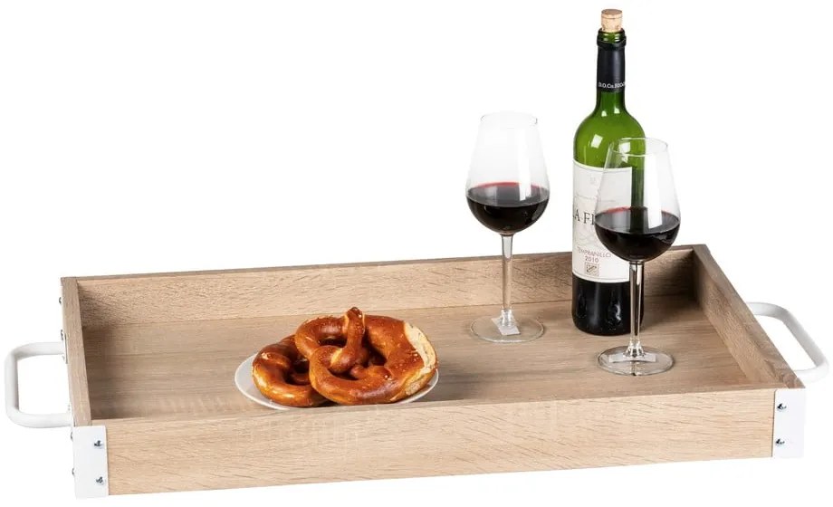 Tavolo da portata su ruote 40x80 cm Rustico - Wenko