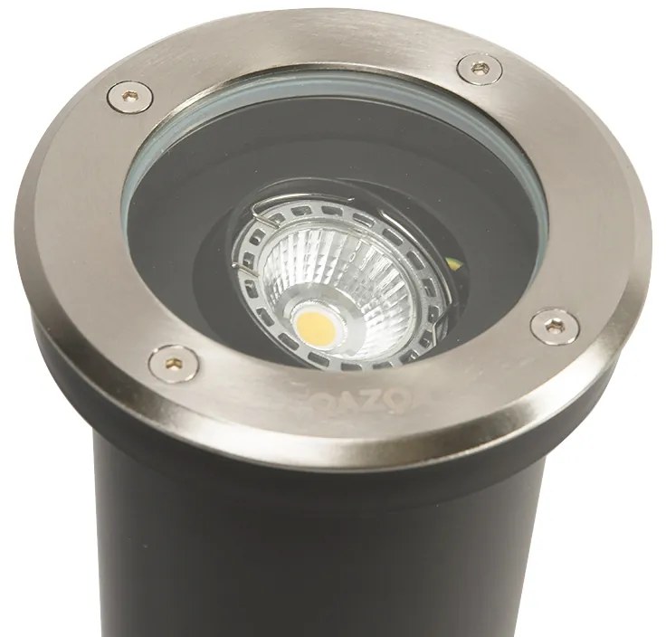 Set di 5 faretti da esterno in acciaio inossidabile IP65 - Delux