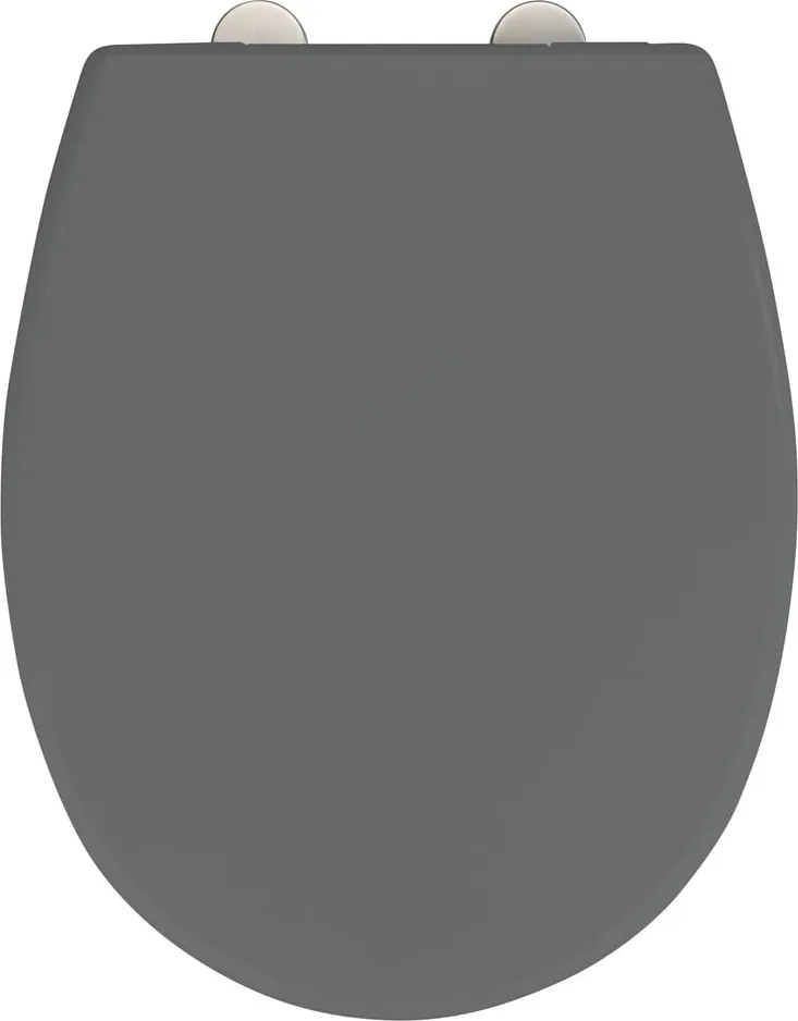 Sedile del WC in acciaio inox grigio Vorno - Wenko