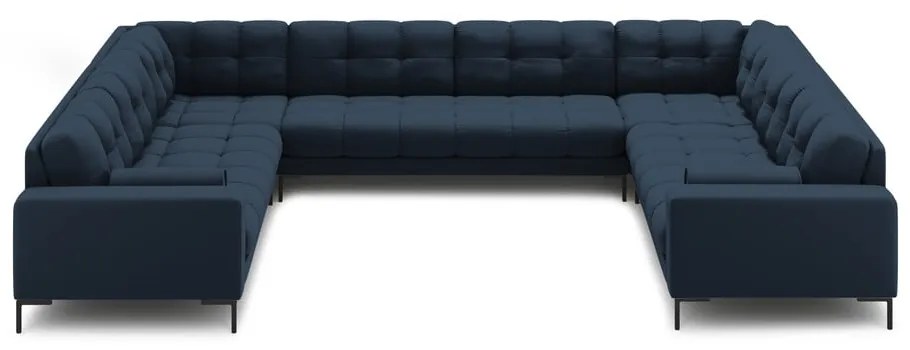 Divano angolare blu a U Bali - Cosmopolitan Design