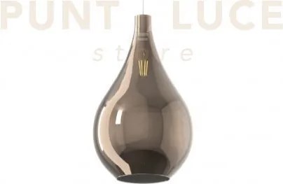 Sospensione in vetro 1193 grande bronzo rosone acquistabile separat...