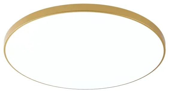 Zuma Line WM-C7300-S-G - Plafoniera da soffitto VERI LED, 32W, 230V, Ø 37 cm, dorata