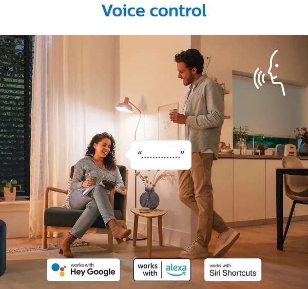 SET 2x Lampadina LED RGB dimmerabile Philips A60 E27/8W/230V Wi-Fi