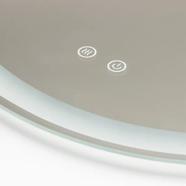 Brilagi-LED Specchio da bagno dimmerabile, riscaldato, con retroilluminazione AVA ECO LED/11,5W/230V Ø60 cm IP44