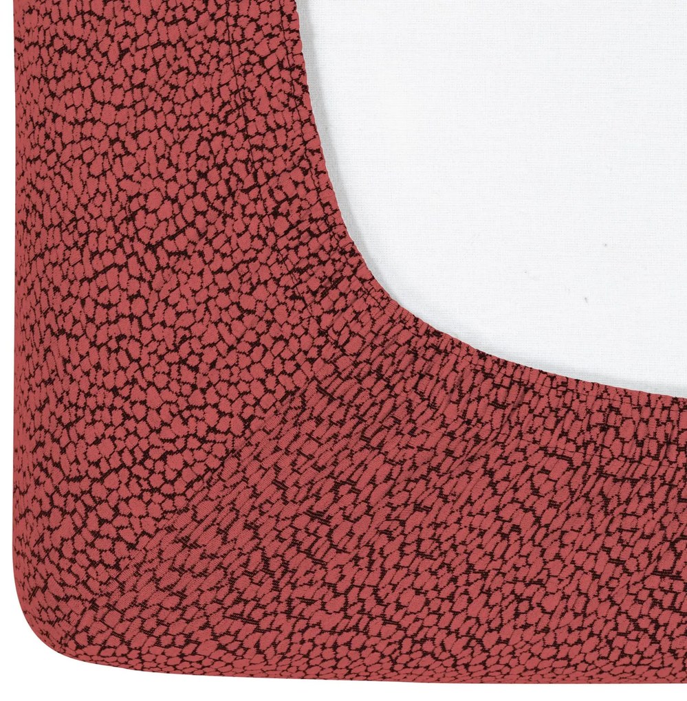 Federa Copricuscino elasticizzata  1 Posti  Cosmic Red in