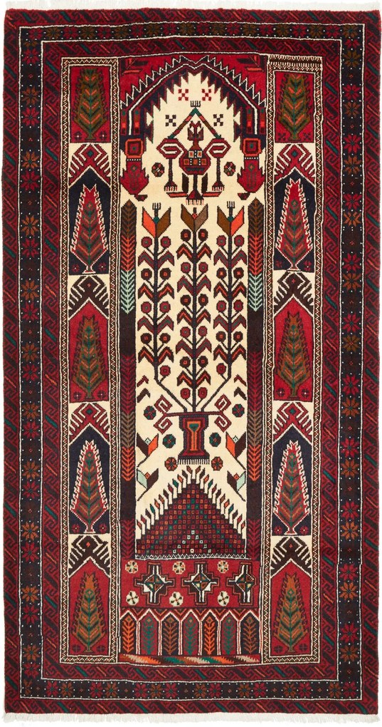 Tappeto 110x210 (Iran) Annodato A Mano