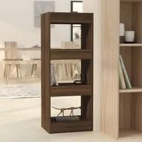 Libreria/Divisorio Marrone Rovere 40x30x103 cm in Truciolato 813589