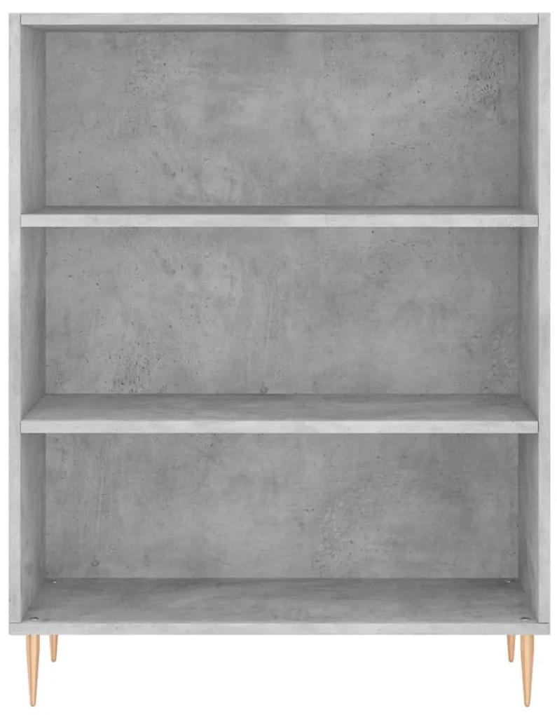 Credenza grigio sonoma 69,5x32,5x180 cm legno multistrato
