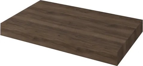 Top per lavabo  Modula BADEN HAUS L 80 x H 8 x P 50 cm noce mdf
