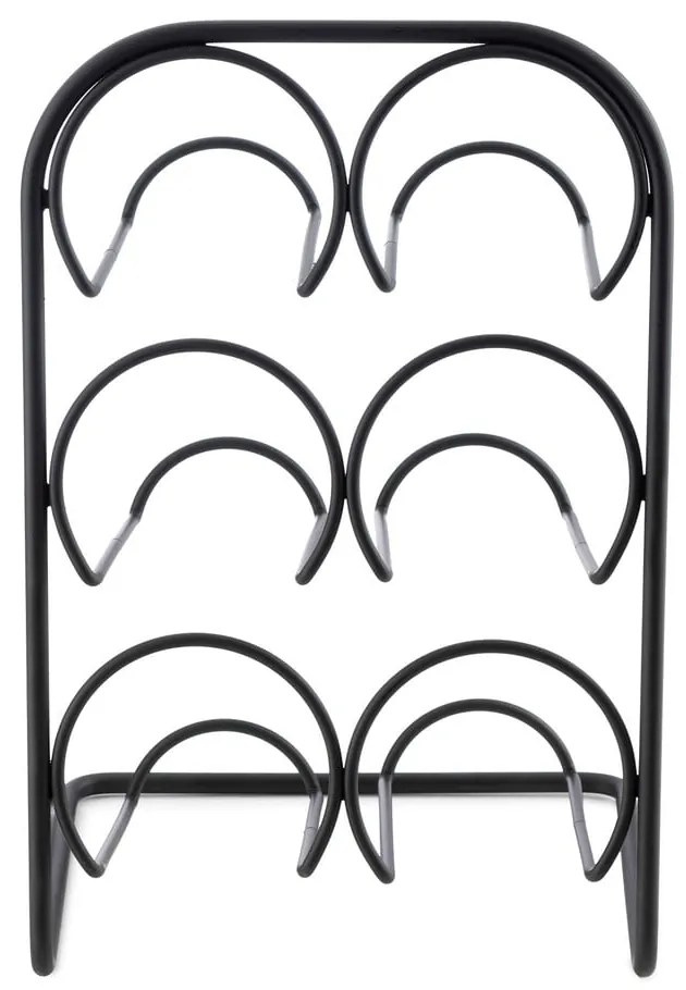 Portabottiglie in metallo per 6 bottiglie - Compactor