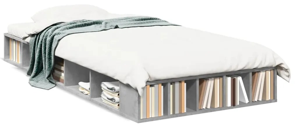 Giroletto grigio cemento 100x200 cm in legno multistrato