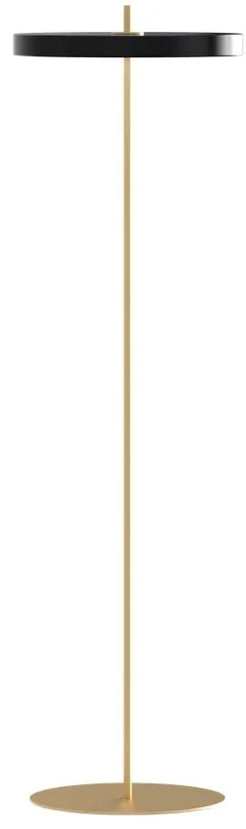 Lampada da terra dimmerabile a LED nera con paralume in metallo (altezza 151 cm) Asteria Floor - UMAGE