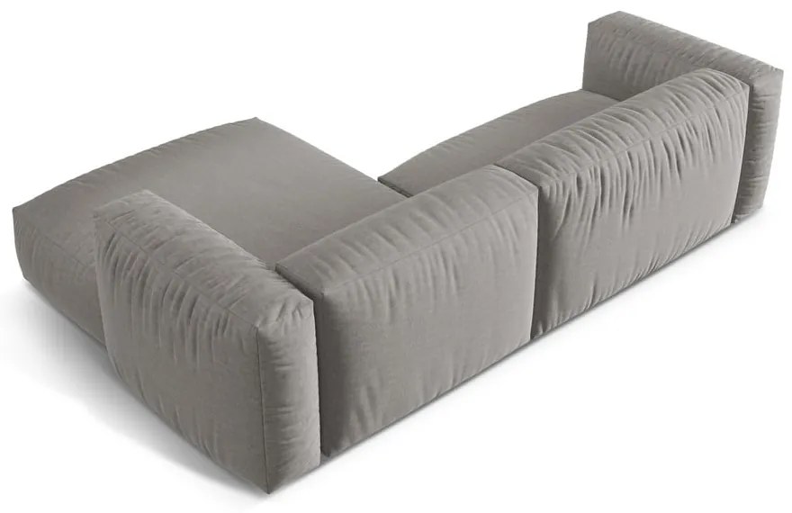 Divano angolare modulare grigio chiaro (angolo destro) Martina - Micadoni Home