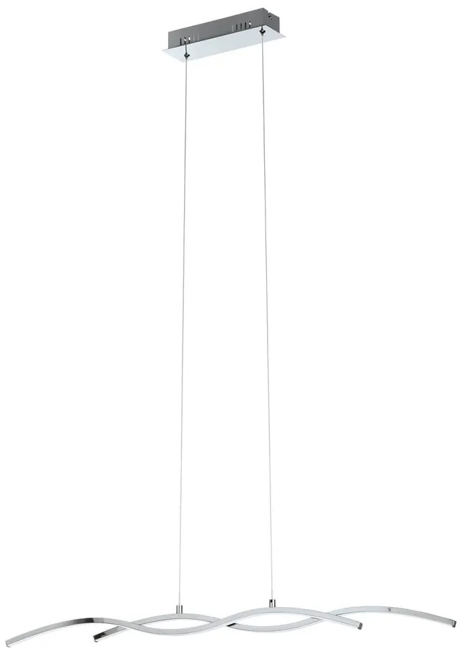 Lampadario LED argentato LASANA 2 – EGLO