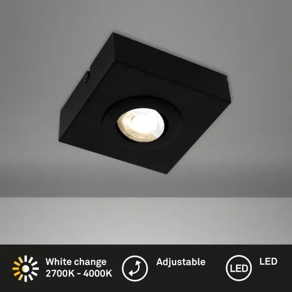 Briloner 3996015 - Faretto LED CTS LED/4W/230V 2700/4000K nero