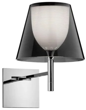 Flos Ktribe Wall Lampada Da Parete 24 cm a luce diffusa con diffusore esterno Fume