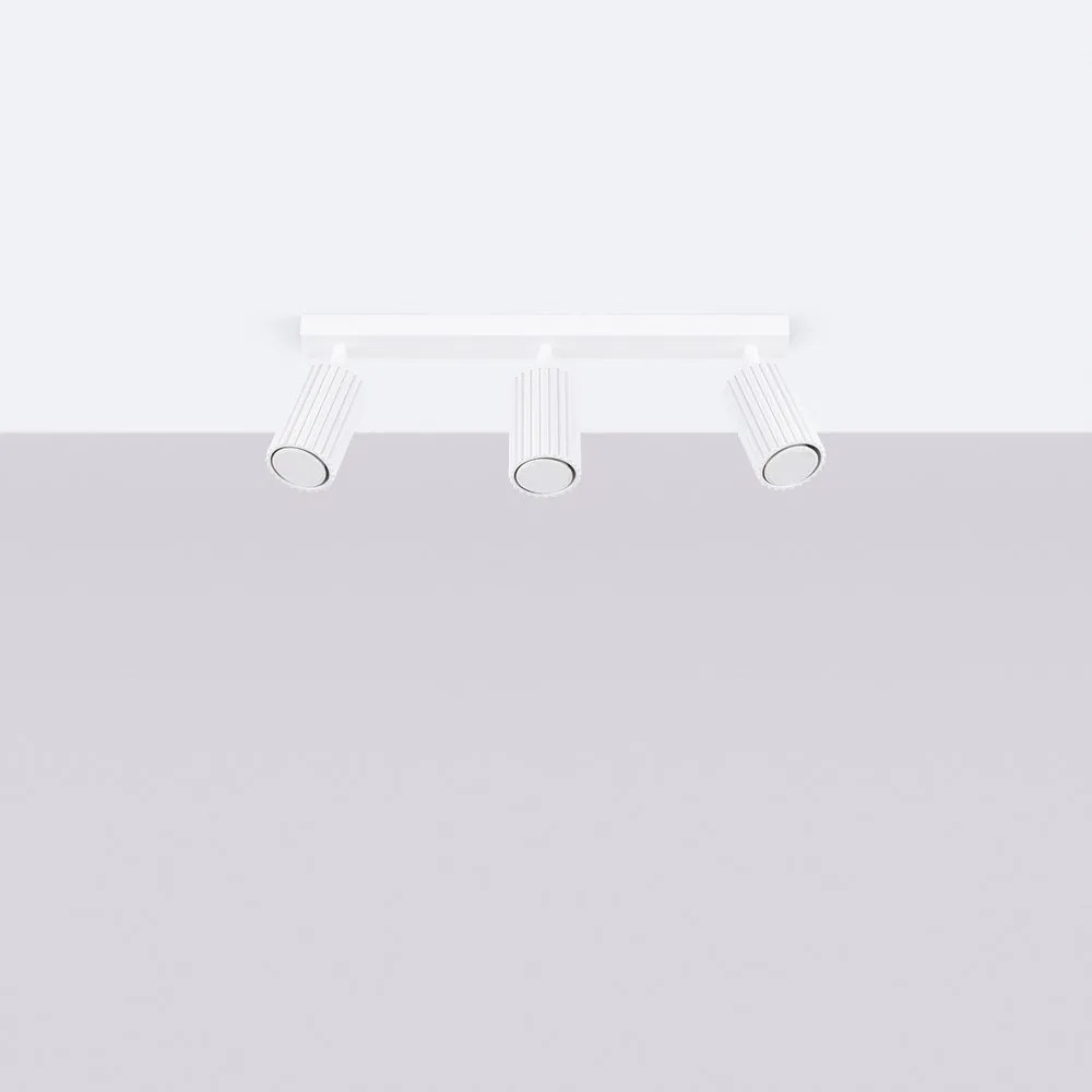 Faretto bianco 6,5x45 cm Gleam – Sollux