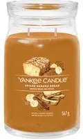 Spiced Banana Bread, candela giara grande Yankee Candle